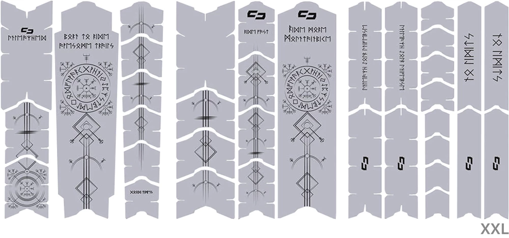 Unleazhed Unscratch Frame Film De Protection Pour Cadre - Runes Of Shred Black Matt 5 Unleazhed Unscratch Frame Film De Protection Pour Cadre - Runes Of Shred Black Matt – Image 5