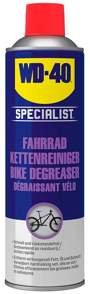 WD-40 Nettoyant Pour Chaîne Specialist Bike 500ml 1 WD-40 Nettoyant Pour Chaîne Specialist Bike 500ml